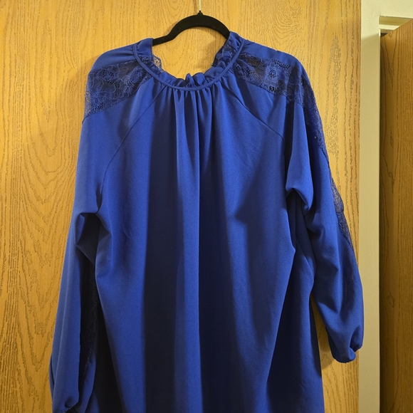 Worthington Blue Blouse - Picture 8 of 8